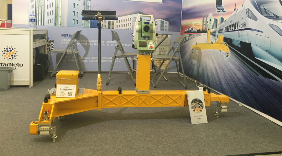 黄金城集团宇达携新一代铁路轨道检测车亮相第十四届上海国际轨道交通展览会